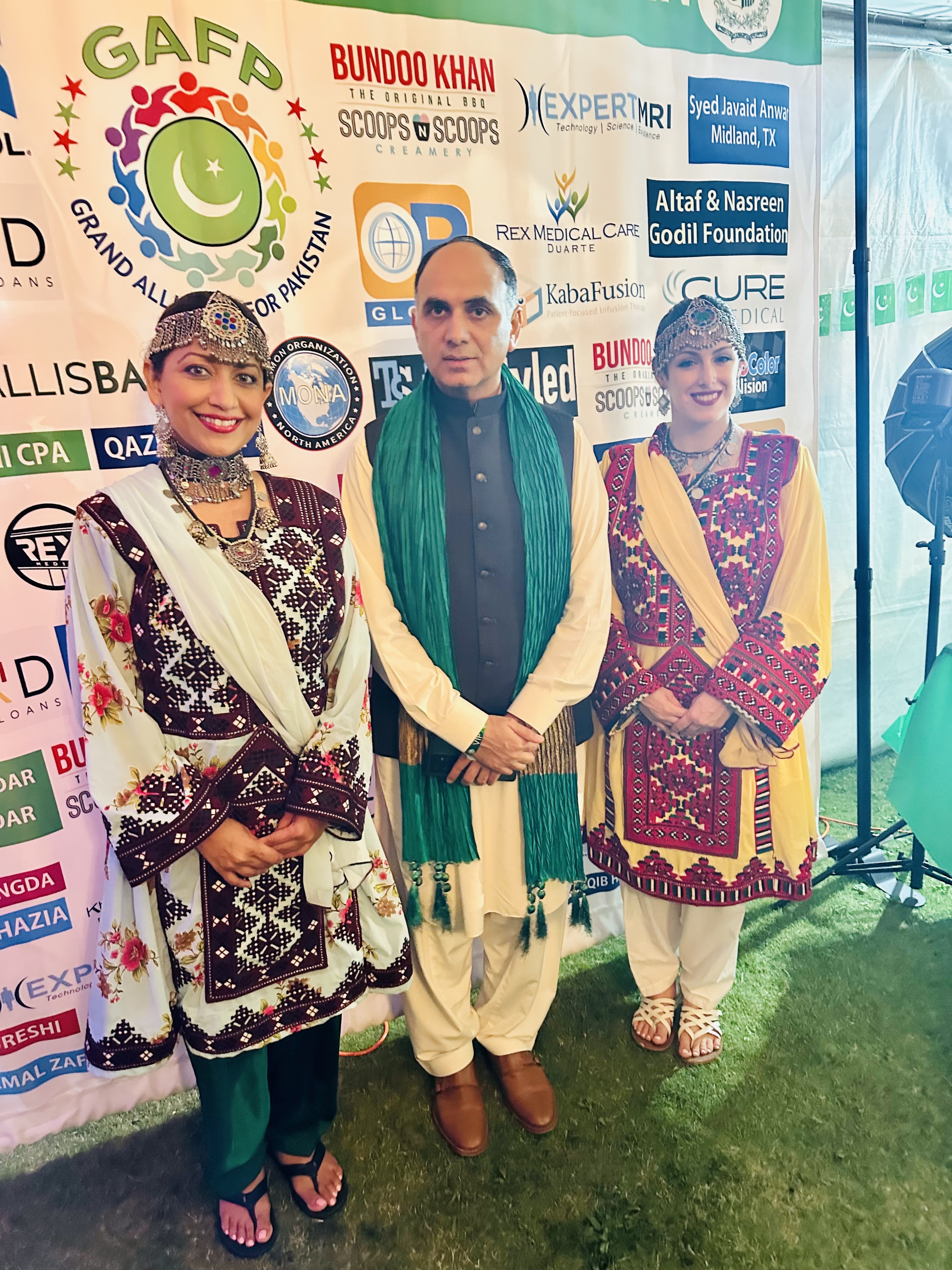 With Consul General Asim Ali Khan at GAFP event