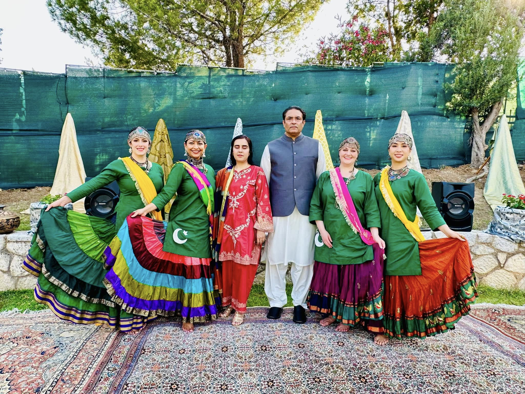 With Ambassador Aamar Aftab Qureshi at Pakistan House Athens