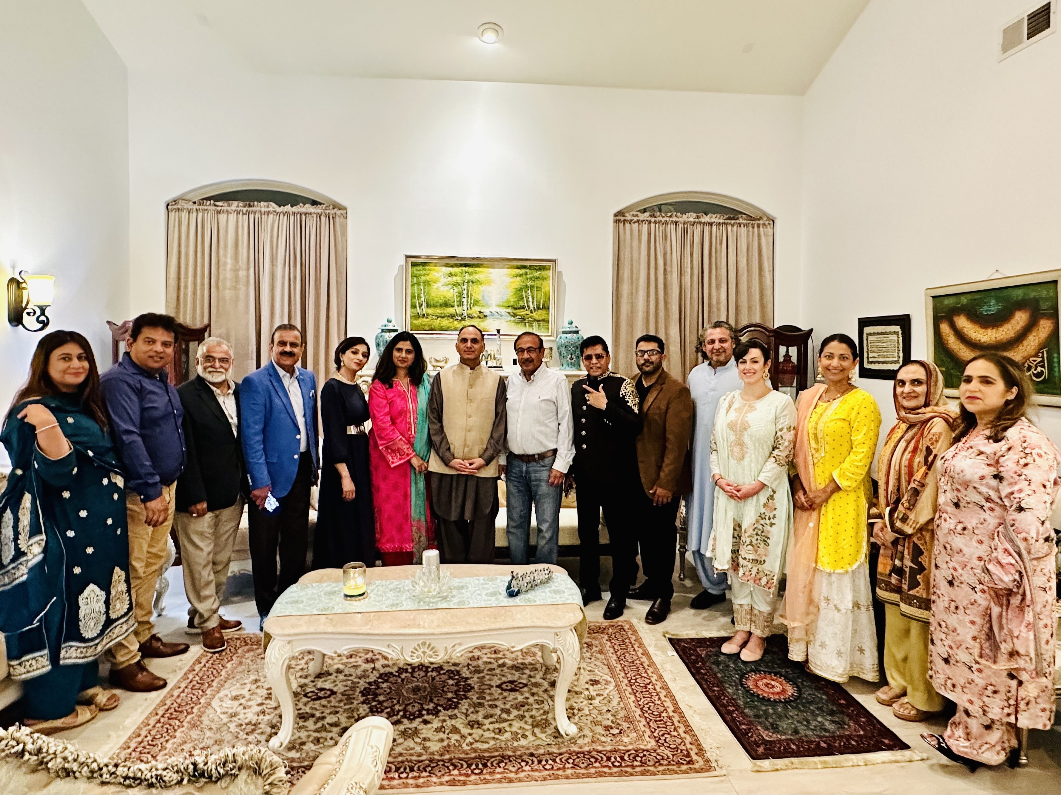 Dinner at Consul General's residence
